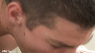 Adam Archuleta tries to impress a newcomer