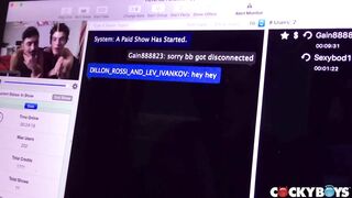 Dillon Rossi and Lev Ivankov Camshow