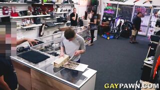 He sells his tight ass for cash (Alex Adams)